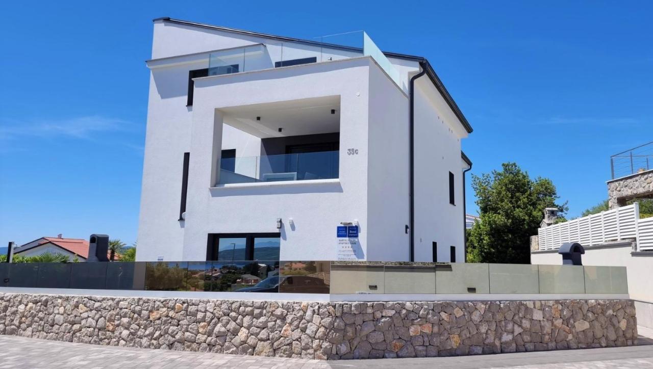 Bartol Luxury Apartments Krk Croatia, With Own Hot Tub - Whirlpool Krk Town Zewnętrze zdjęcie